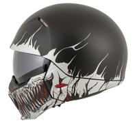 HJC i20 craw MC5F Jet Helmet unisex Matt/Black/White, S