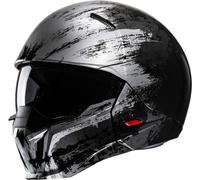HJC i20 Furia Jet Helmet, black-silver, size S
