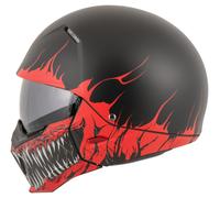 HJC i20 Scraw MC1SF Jet Helmet unisex Matt/Black/Red, L
