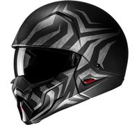 HJC i20 Thorn Jet Helmet, black/silver, size XXL (62/63)