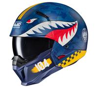 HJC i20 Vanguard Call Of Duty MC2F Jet helmet unisex Blue/Yellow, S