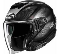 HJC i31 Depe Jet Helmet, black-grey, size M for Men