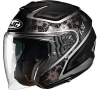 HJC i31 Iona Jet Helmet, black-grey, size L for Women
