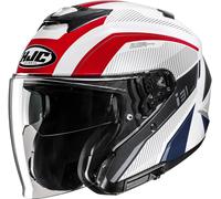 HJC i31 Reno Jet helmet, black-white-red, size M for Men