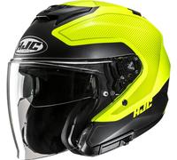 HJC i31 Tevis Jet Helmet, yellow/black, size XXL (62/63)