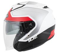 HJC i31 Tevis MC1SF jet helmet Matt/White/Black/Red S