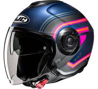 HJC i40N Linia Jet Helmet, blue/pink, size XS (54/55)