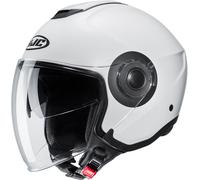 Jet Helmet HJC i40N SOLID SEMI FLAT PEARL WHITE