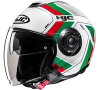 HJC i40N Velu Jet Helmet, white/red/green, size XL (60/61)