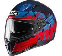 HJC I70 ALLIGON full face helmet blue-red MC21 XXL