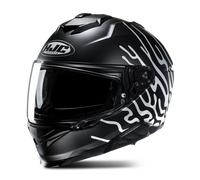 HJC i71 Celos MC5SF Full Face Helmet Flat Black/WhiteXXL Flat Black,White