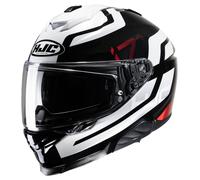 HJC i71 Enta MC1 Full-Face Helmet Black/White/Red XS black size XS