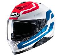 HJC i71 Enta Helmet, white-red-blue, size S