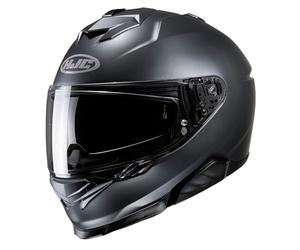HJC I71 Integrated Motorcycle Helmets Semi Flat Anth