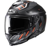 HJC i71 Simo Helmet, black matt/red, size XL (60/61)