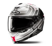 HJC I71 Viz Full Face Helmet White/Grey/RedM White,Grey,Red