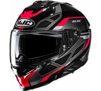 HJC i71 Zest Helmet, black-grey-red, size 2XL for Men