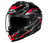 HJC i71 Zest MC1 Full-Face Helmet Anthracite/Black/Red S gray size S