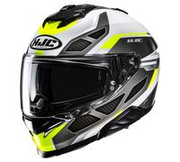 HJC i71 Zest MC3H Full-Face Helmet Black/White/Yellow M black size M