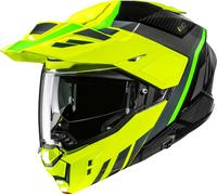 HJC i80 Imes Helmet, black-green-yellow, size 2XL for Men