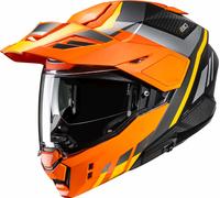HJC i80 Imes Helmet, black-grey-orange, size 2XL for Men