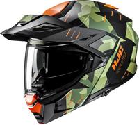 HJC i80 Roki Helmet, black/green/orange, size XS (54/55)