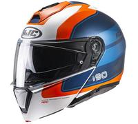 HJC I90 WASCO flip-up helmet blue-orange-white MC27SF S