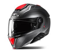 HJC i91 Arven Helmet, black-red, size XL for Men