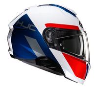 HJC i91 Bina MC21 Flip-Up Helmet White/Blue/Red L white size L