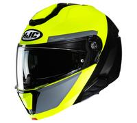 HJC i91 Bina MC3H Flip-Up Helmet unisex Yellow/Black/Grey, L
