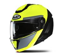 HJC i91 Bina MC5SF Modular Helmet Black/Fluo YellowM Black,Fluo Yellow
