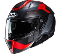 HJC i91 Carst Helmet, black/grey/red, size L (58/59)