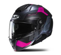 HJC i91 Carst MC5SF Modular Helmet Black/PinkS Black,Pink