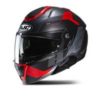 HJC i91 Carst Helmet, black/grey/red, size XL (60/61)