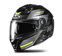 HJC i91 Dusk Modular Helmet Black/Grey/Fluo YellowXL Black,Grey,Fluo Yellow