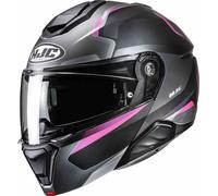 HJC i91 Felio Helmet, dark grey/pink, size M (57/58)