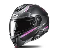 HJC i91 Felio Modular Helmet Grey/PinkXS Grey,Pink