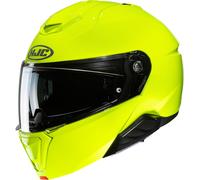 HJC i91 Solid Helmet, green, size L for Men