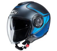 HJC Jet I40 Camet MC2SF Black Blue Size M