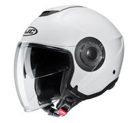 HJC, Jet i40N Solid Semi Flat White Motorcycle Helmet, XL
