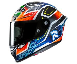 HJC RPHA 1 Binder 24 MC27SF Full-Face Helmet unisex Black/Blue/Orange, L