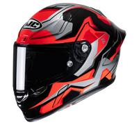 HJC RPHA 1 Nomaro MC1 Full-Face Helmet unisex Black/Silver/Red, 2XL