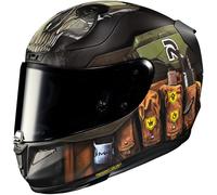 HJC RPHA 11 Ghost Call Of Duty Helmet, black-green, size S for Men
