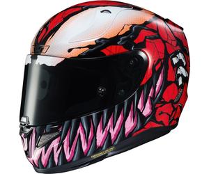 HJC RPHA 11 Maximum Carnage Marvel Helmet, white-red, size 2XL for Men