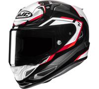 HJC RPHA 12 Brels Helmet, black-white-red, size L for Men