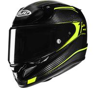 HJC RPHA 12 Carbon Keres Helmet, black-yellow, size XL for Men