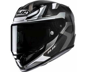 HJC RPHA 12 Carbon Xentra Helmet, black/white/grey, size M (57/58)