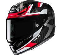 HJC RPHA 12 Carbon Xentra Helmet, black/white/red, size XL (60/61)