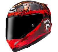 HJC RPHA 12 Diablo Blizzard Helmet, black-red, size XL for Women