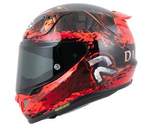 HJC RPHA 12 Diablo Blizzard MC1 Full-Face Helmet unisex Red/Black, 2XL
